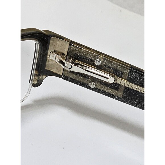 GIANNI PO PLATINUM  Women's Eyeglasses GP P05 51-18 135 black Italian Design New - Picture 5 of 14